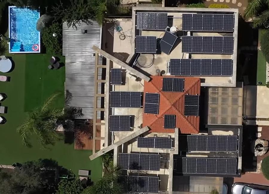 מערכת סולארית לבית פרטי